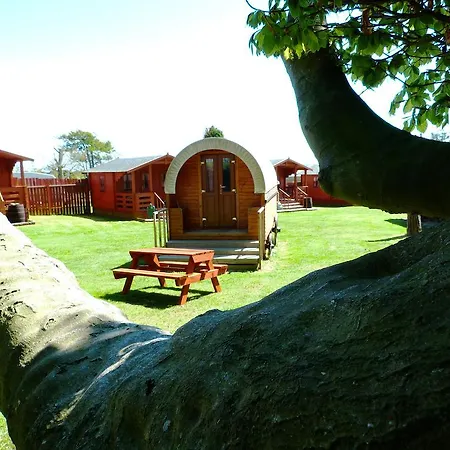 Kamp alanı Pinewood Park - Tipis, Hot Tubs And Scarborough