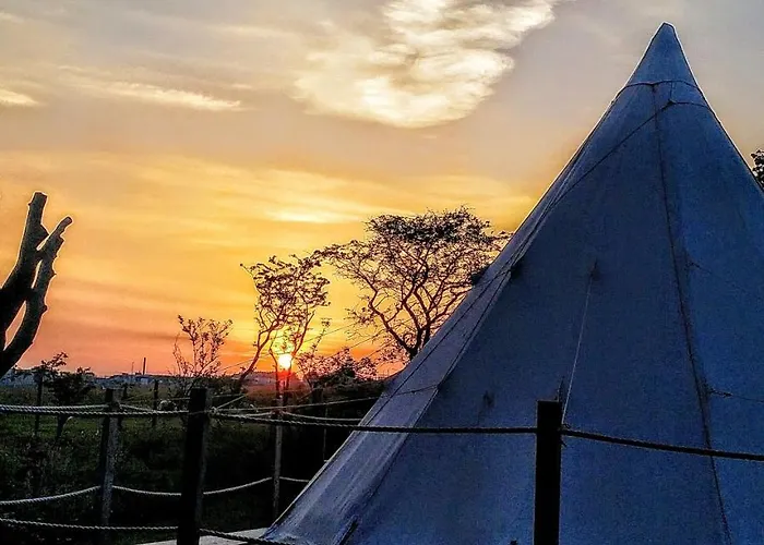 Pinewood Park - Tipis, Hot Tubs And 4* Scarborough